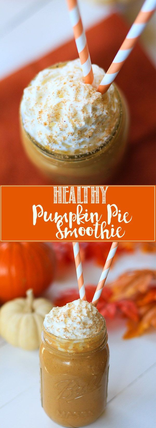 Healthy Pumpkin Pie Smoothie