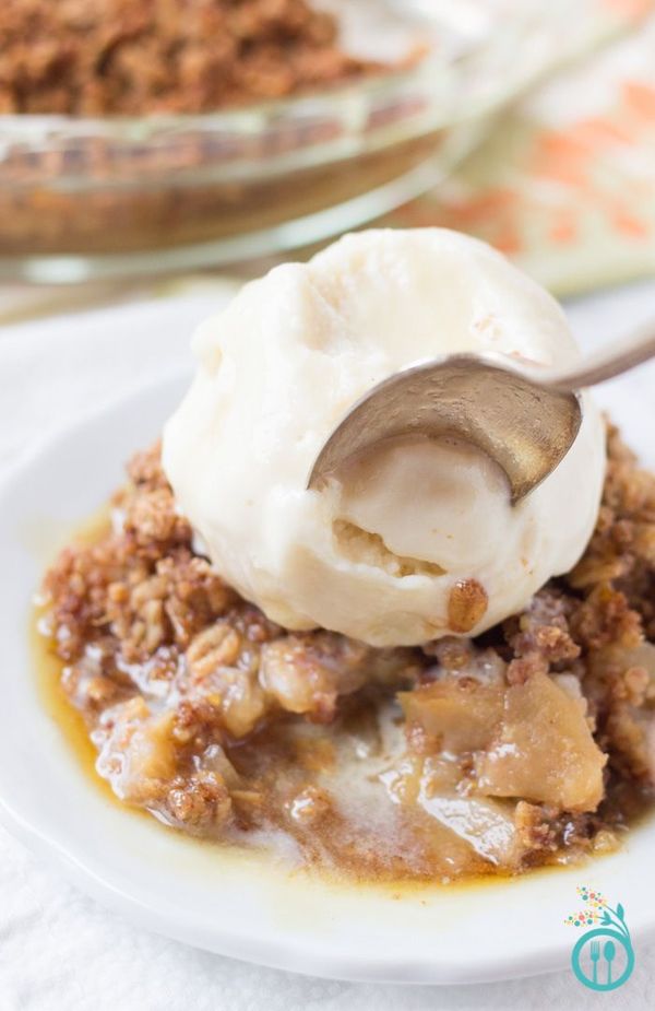 Healthy Quinoa Apple Crisp