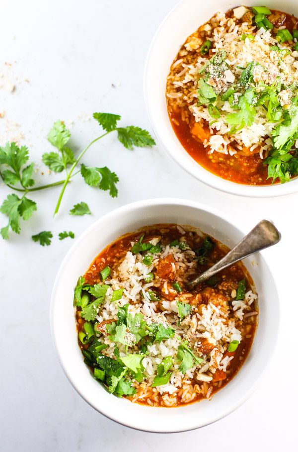 Healthy Quinoa Chicken Curry Bowls