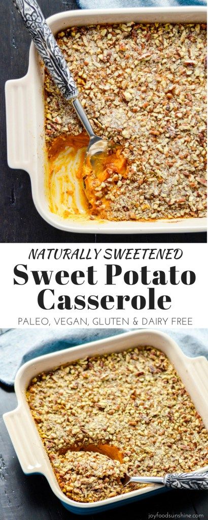 Healthy Sweet Potato Casserole