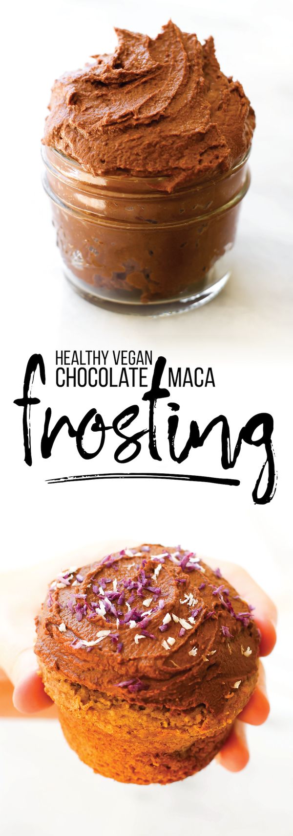 Healthy Vegan Chocolate Frosting