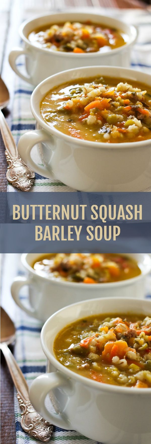 Hearty Butternut Squash Barley Soup