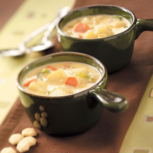 Hearty Cheese and Vegetable Soup