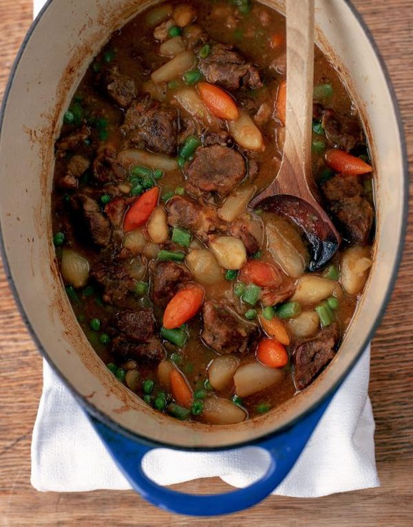 Hearty Stove Top Beef Stew With Vegetables