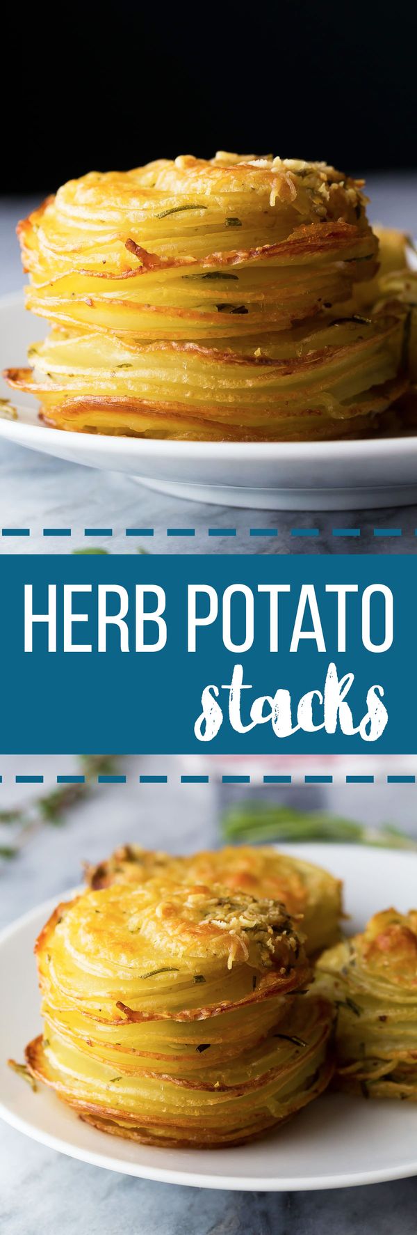 Herb and Garlic Potato Stacks (Video