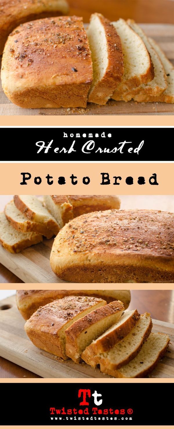 Herb Crusted Potato Bread