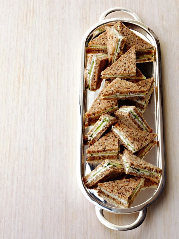 Herbed Goat Cheese Sandwiches