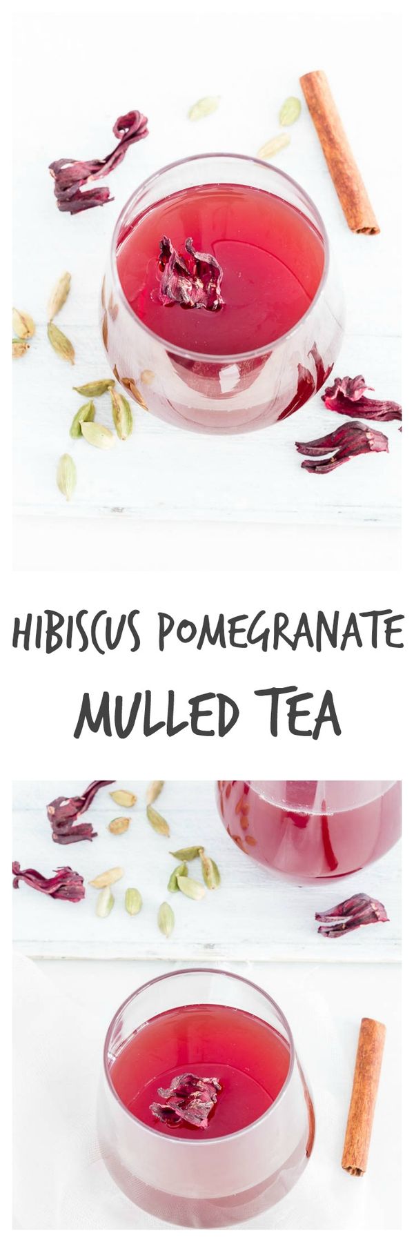 Hibiscus Pomegranate Mulled Tea - West African Flavours