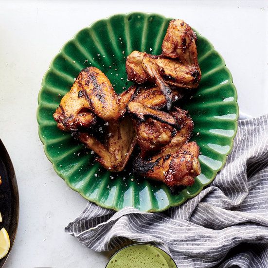 Hill Country Smoked Chicken Wings with Texas Ranch Dressing