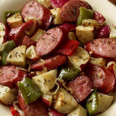 Hillshire Farm Sausage and Potato Bake