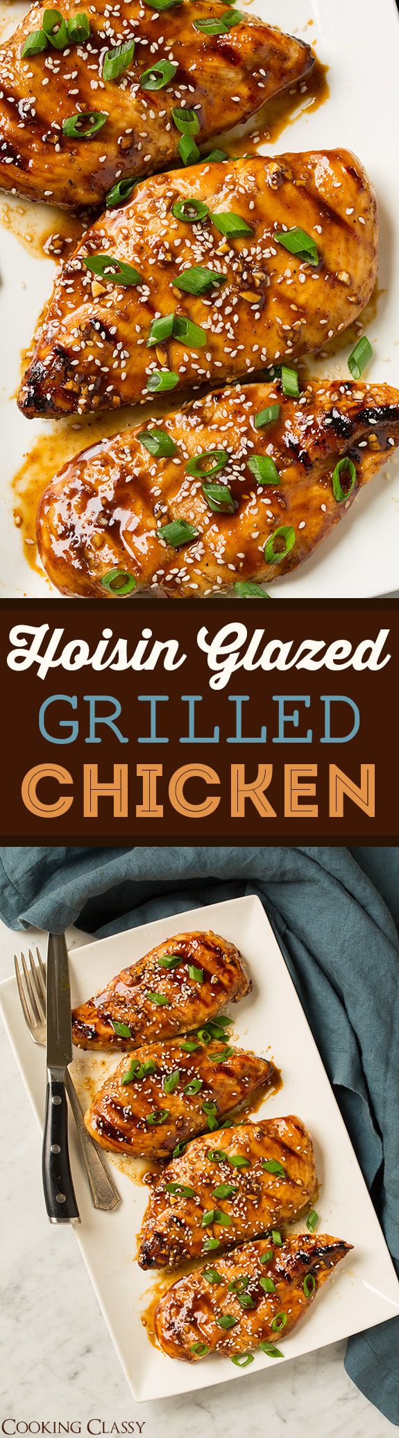 Hoisin Glazed Grilled Chicken