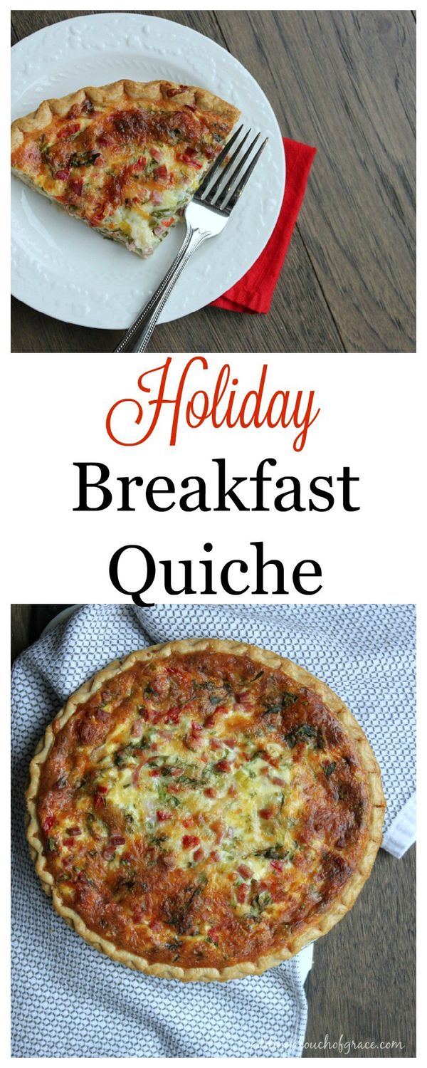 Holiday Breakfast Quiche