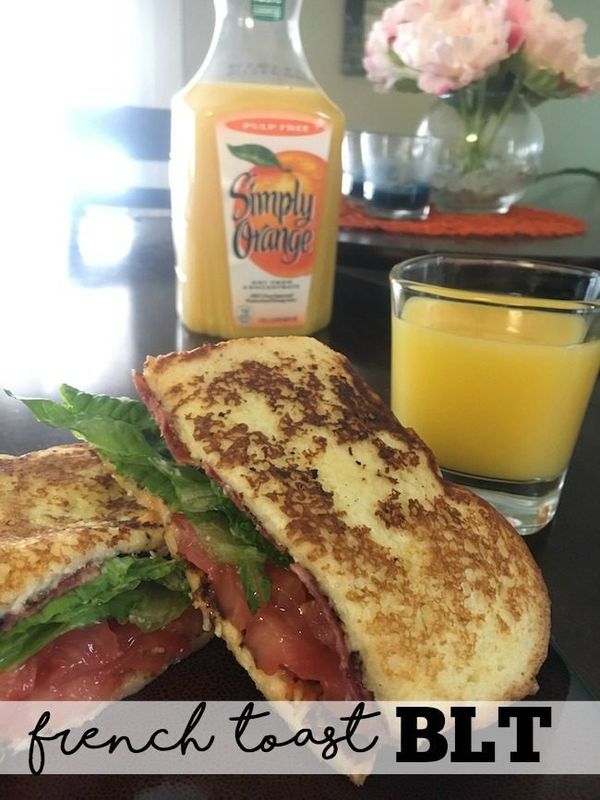 Holiday Brunch: French Toast BLT