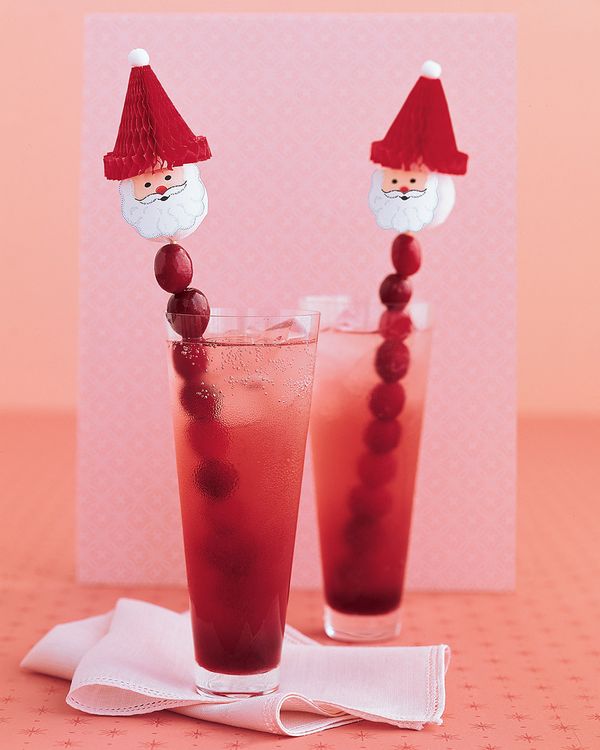 Holiday Cranberry Cocktails