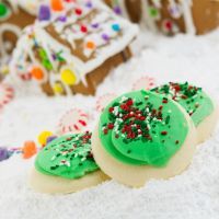 Holiday Frosted Sugar Cookies