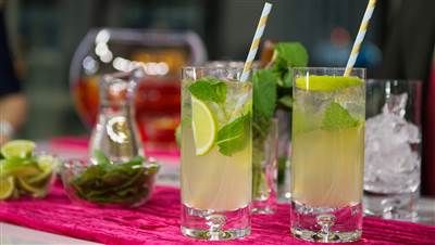 Holiday Mojitos (Merry, Merry Mojitos