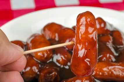 Holiday Sausages in Homemade Barbecue Sauce