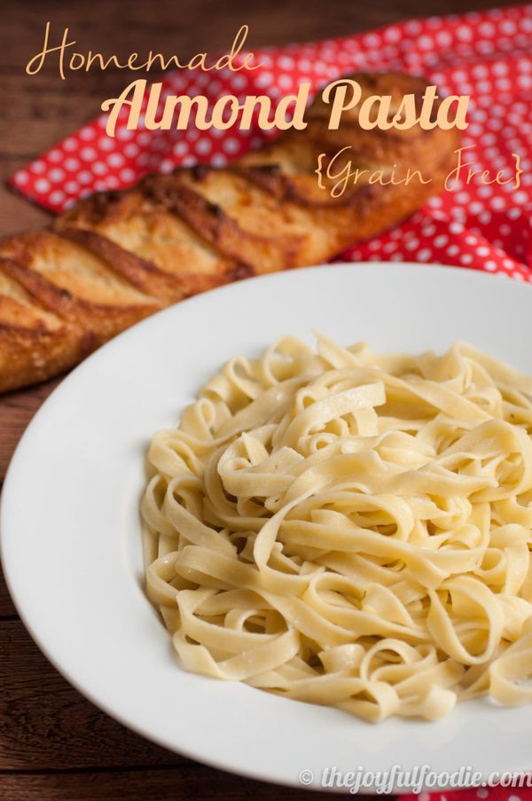 Homemade Almond Flour Pasta