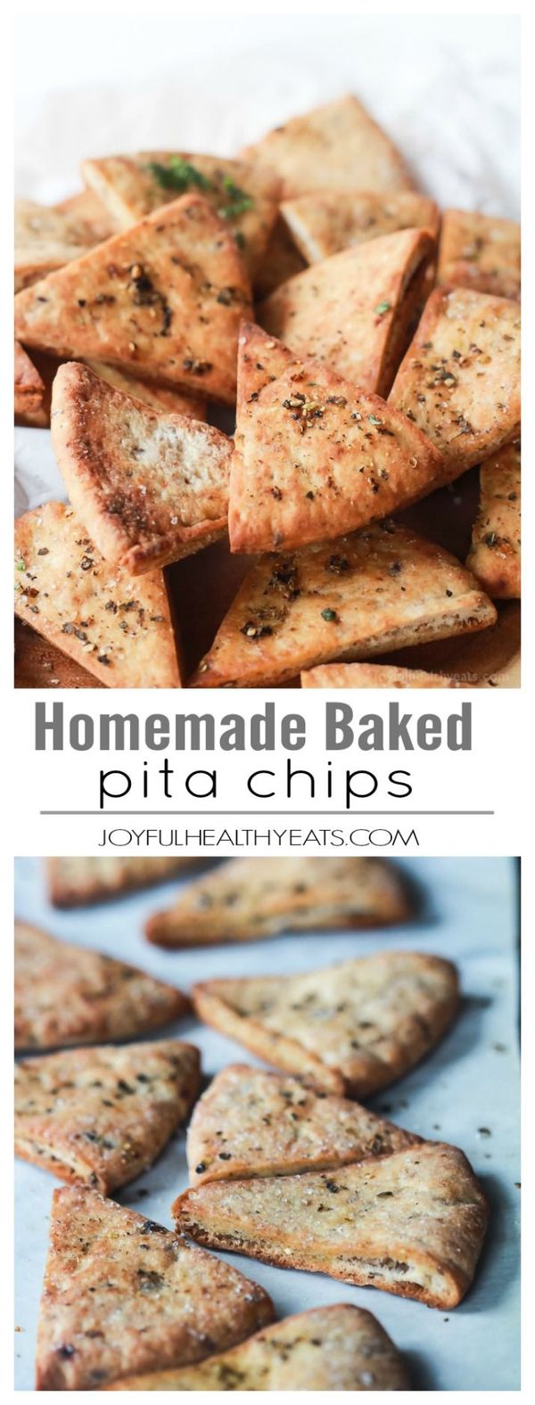 Homemade Baked Pita Chips