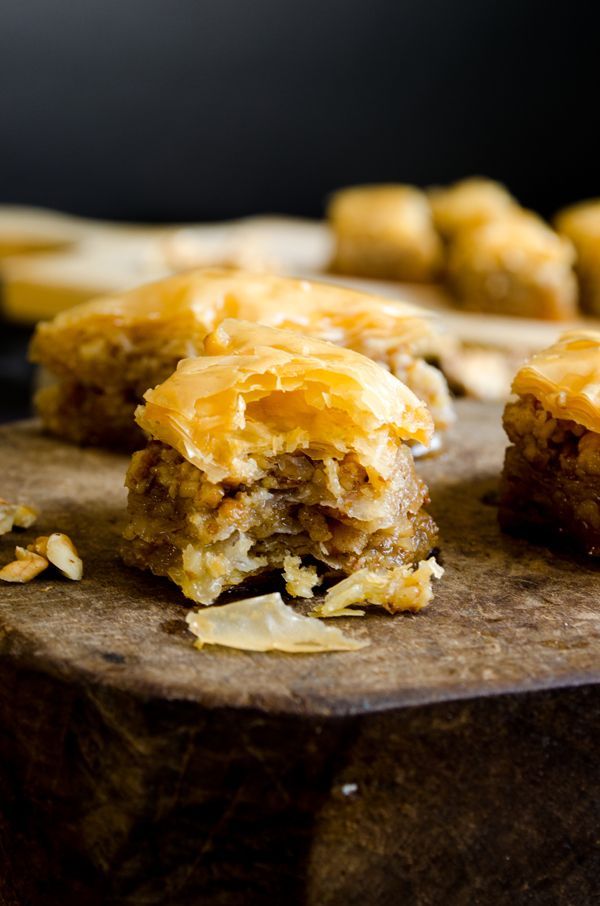 Homemade Baklava for Eid