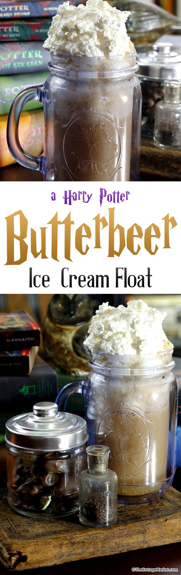 Homemade Butterbeer Floats