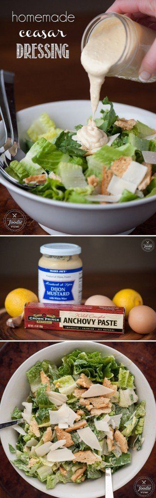 Homemade Ceasar Dressing