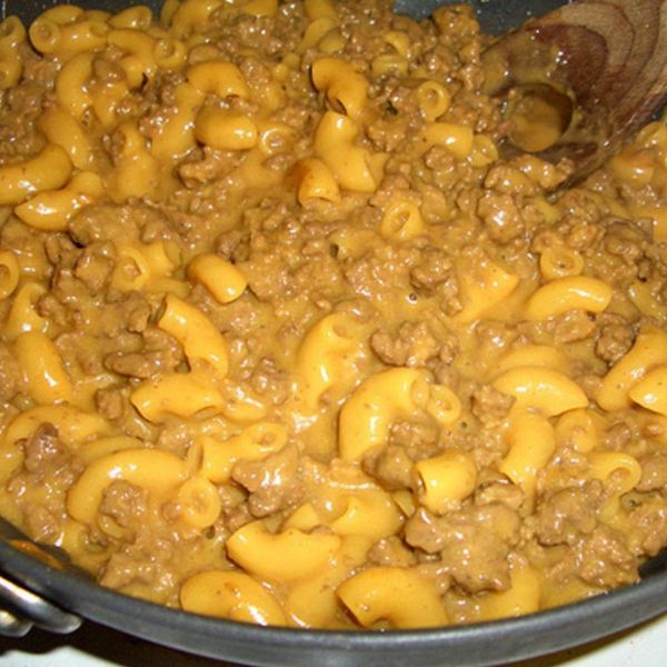 Homemade Cheeseburger Macaroni Hamburger Helper