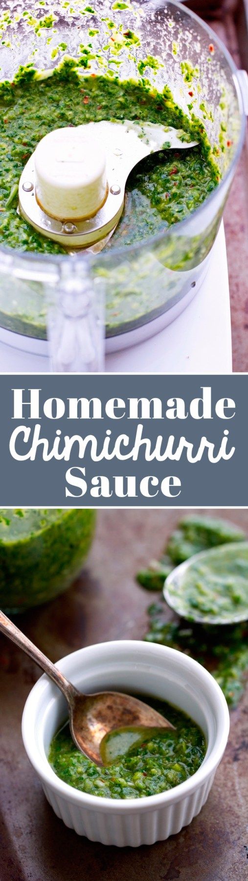 Homemade Chimichurri Sauce