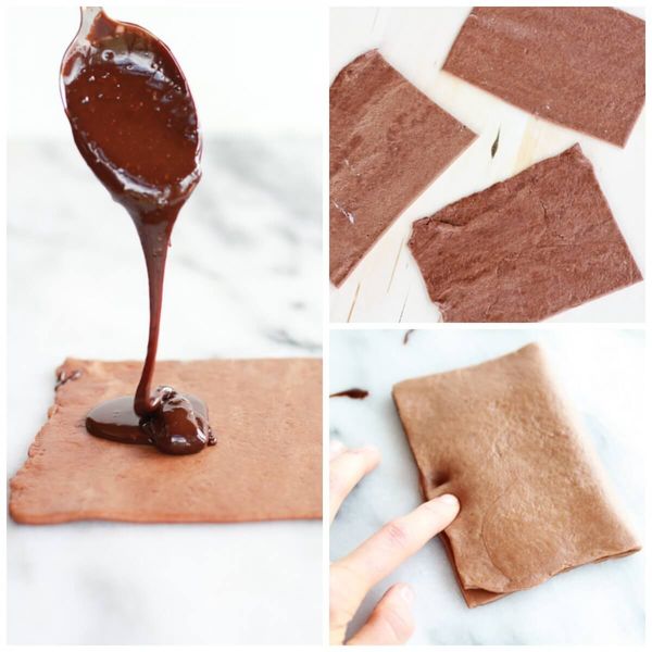 Homemade Chocolate Fudge Poptarts