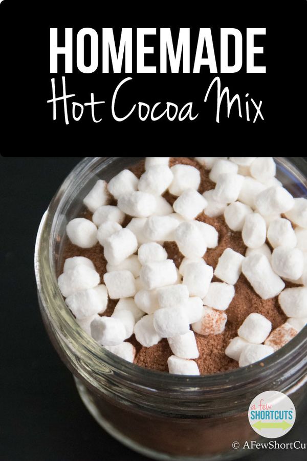 Homemade Christmas: Homemade Hot Cocoa Mix