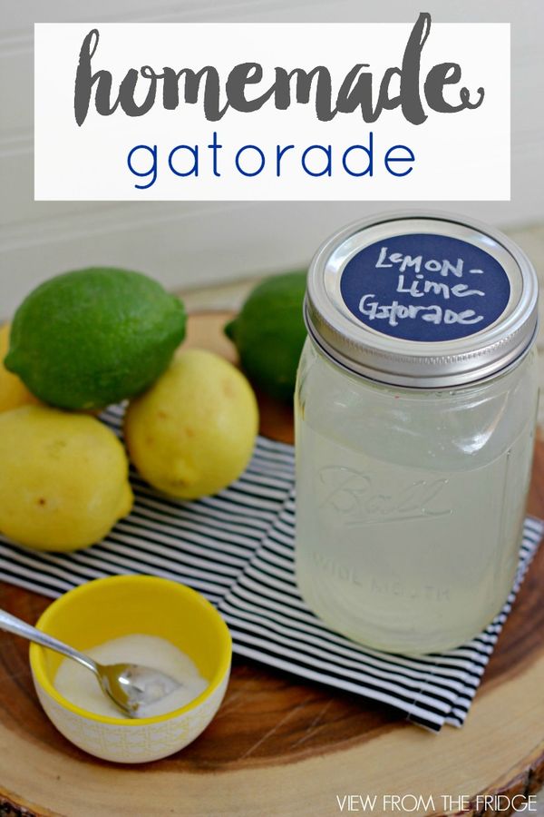 Homemade Electrolyte Sports Drink