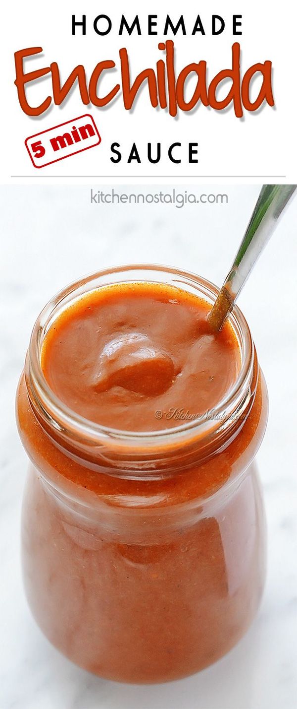 Homemade Enchilada Sauce