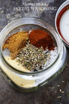 Homemade Fajitas Seasoning Mix