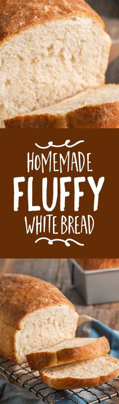 Homemade Fluffy White Bread