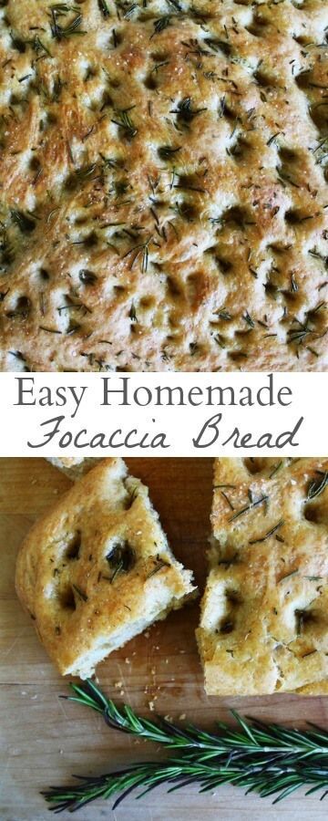 Homemade Focaccia Bread