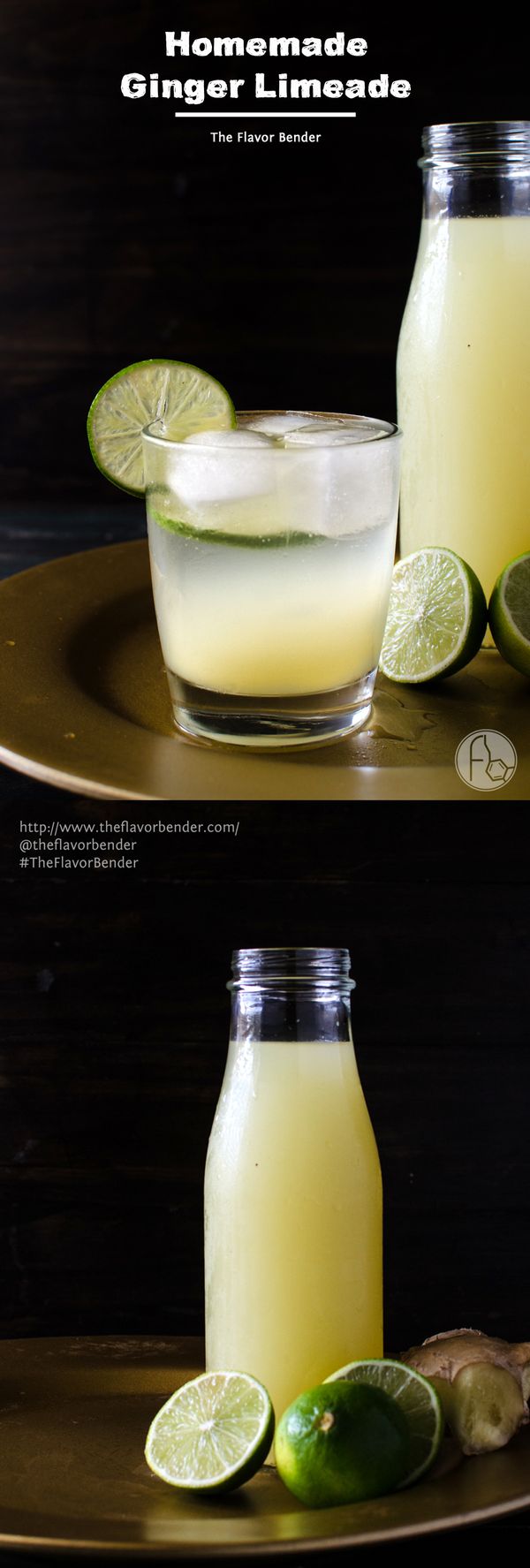 Homemade Ginger Limeade