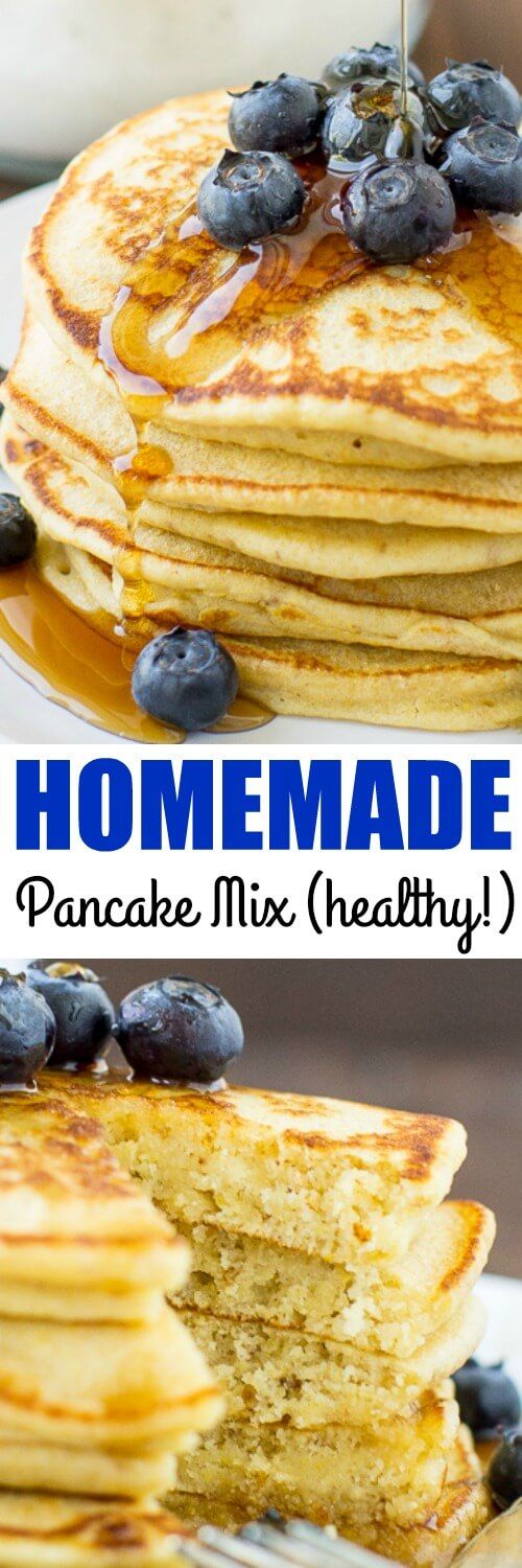 Homemade Healthy Pancake Mix