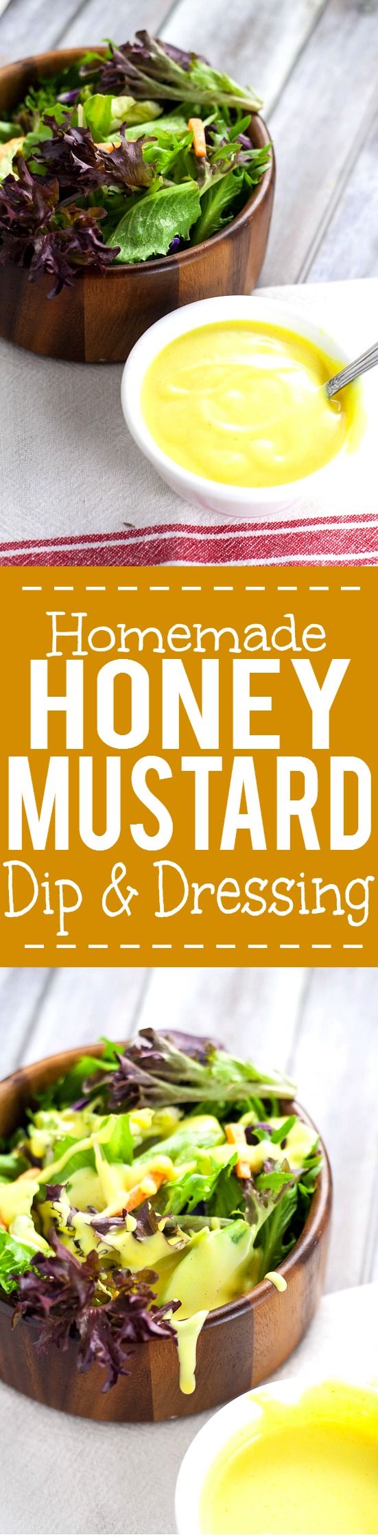 Homemade Honey Mustard Dipping Sauce