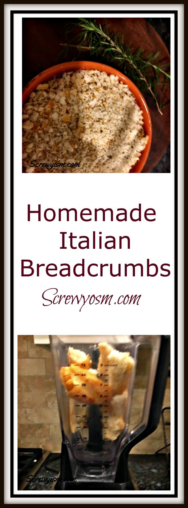 Homemade Italian Breadcrumbs