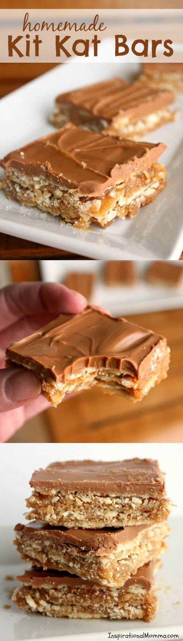 Homemade Kit Kat Bars