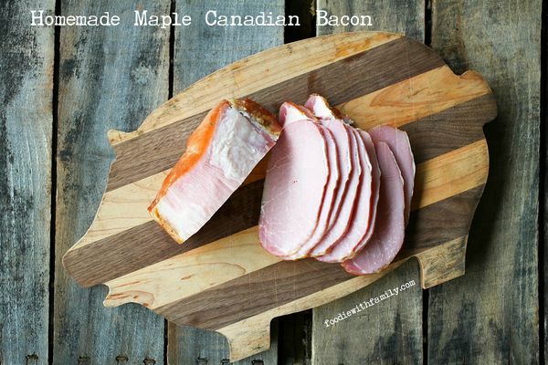 Homemade Maple Canadian Bacon (Smoker Optional