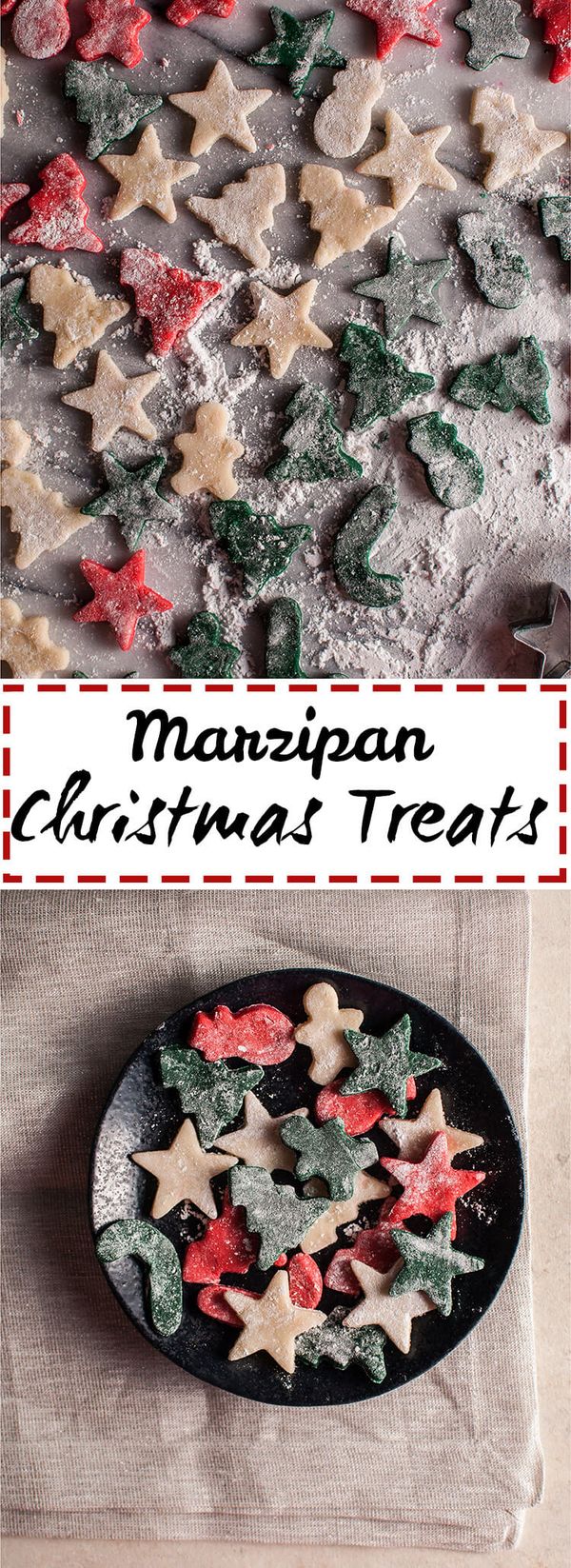 Homemade Marizpan Christmas Treats