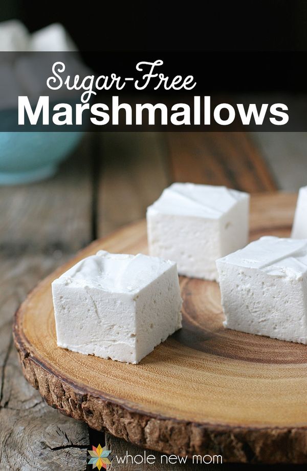 Homemade Marshmallows - with sugar free option