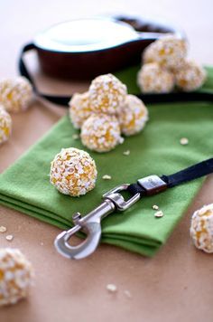 Homemade No-Bake Dog Treats with Pumpkin and Oats