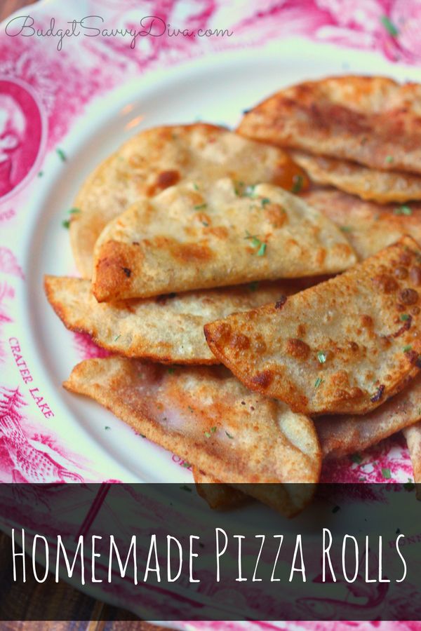 Homemade Pizza Rolls