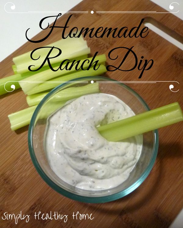 Homemade Ranch Dip