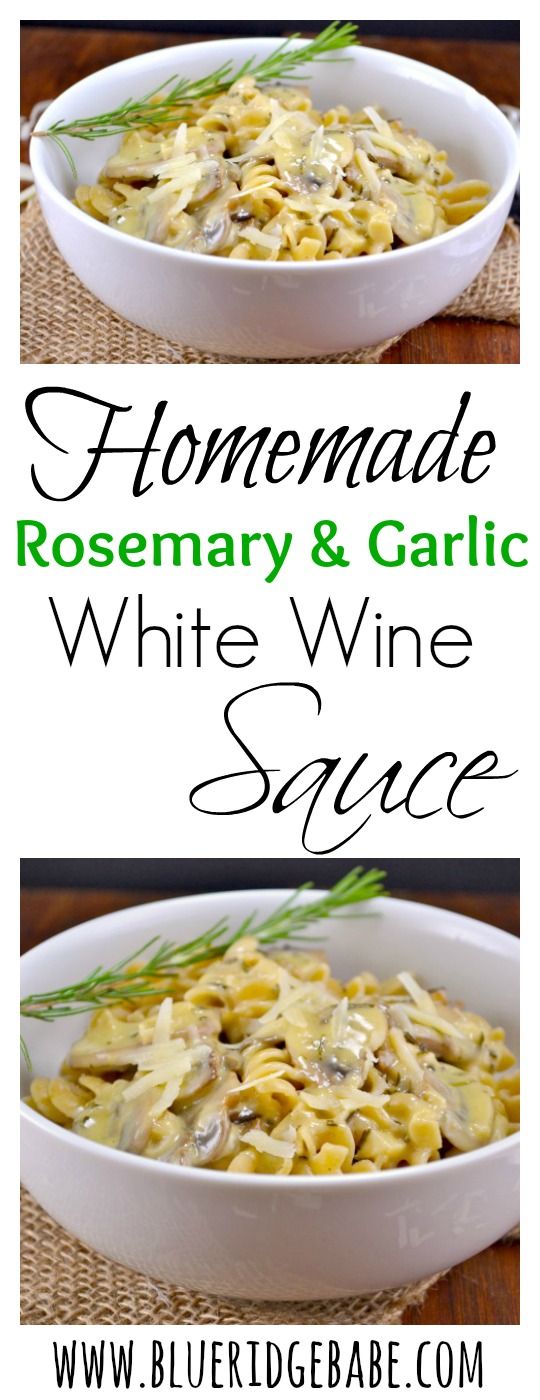 garlic white wine sauce