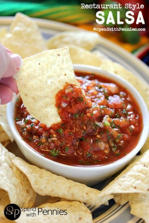 Homemade Salsa (Restaurant Style