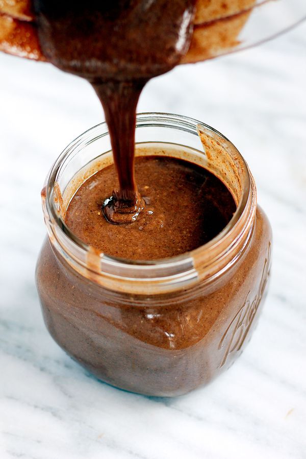 Homemade Salted Dark Chocolate Pecan Butter