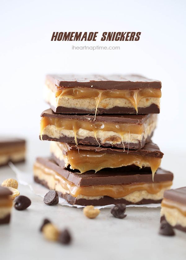 Homemade Snickers